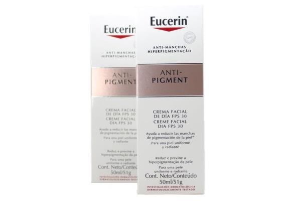 Kit com 2 Caixas Eucerin Anti-Pigment Creme Facial Dia Fps 30 com 50 Ml - Bdf Eucerin