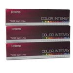 Kit Com 3 Coloração Color Intensy Proteína Da Seda 0.6 Vermelho Intensificador- Amend
