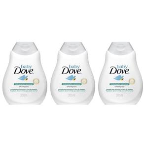Kit com 3 Dove Hidratação Sensível Shampoo Infantil 200ml