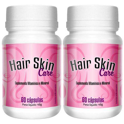 Kit com 2 Hair Skin Care - 60 Cápsulas - Intlab