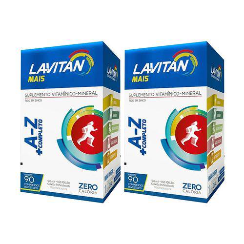 Kit com 2 Lavitan Mais A-Z C/90 Comprimidos