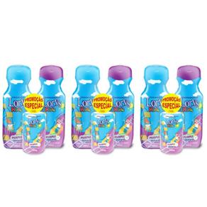 Kit com 3 Lorys Kids Purple Shake Shampoo + Condicionador + Creme para Pentear