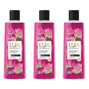 Kit com 3 Lux Flor de Lotus Sabonete Líquido Suave 250ml