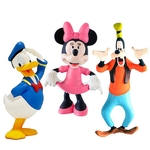 Kit Com 3 Mordedor Para Bebê Macio - Disney - Minnie, Donald E Pateta