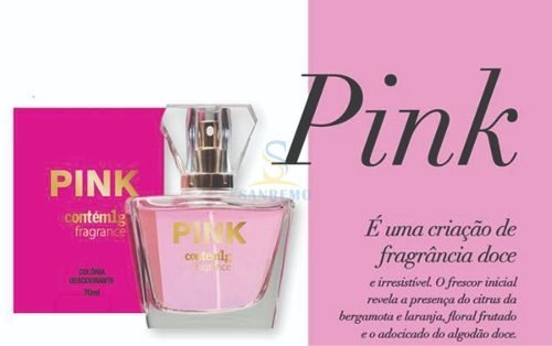 Perfume Pink - Contém 1G 70 Ml