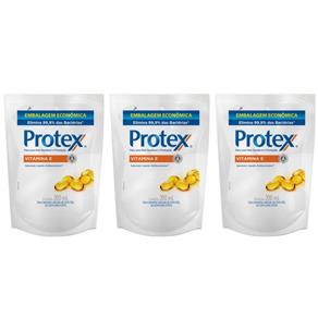 Kit com 3 Protex Vitamina Sabonete Íntimo Refil 200ml