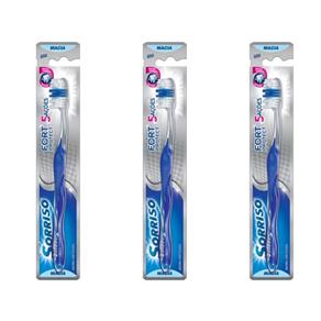 Kit com 3 Sorriso Fortprotect Escova Dental