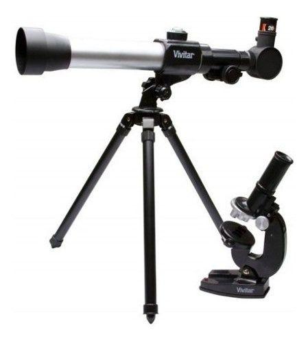 Kit Combinado Telescópio e Microscópio Vivitar - Vivivtar