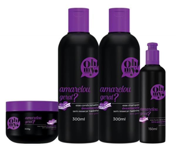 Kit Completo Amarelou Geral Oh My Cosmetic 300ml