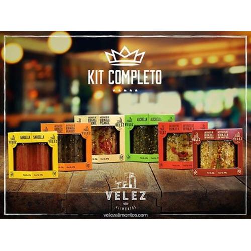 Kit Completo com 6 Antepastos Velez