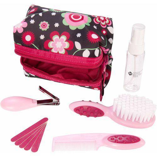 Kit Completo de Higiene e Beleza Rosa Safety 1st