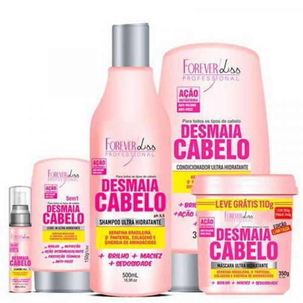 Kit Completo Desmaia Cabelo - Forever Liss