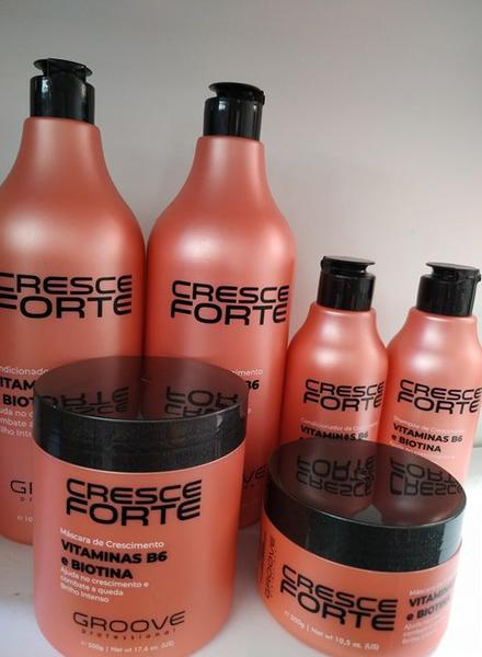 Kit Completo para Crescer Cabelo Cresce Forte Groove - Groove Profissional