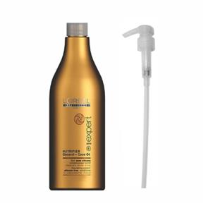 Kit Condicionador L`oréal Sem Silicone Nutrifier e Válvula Pump - 1,5 L