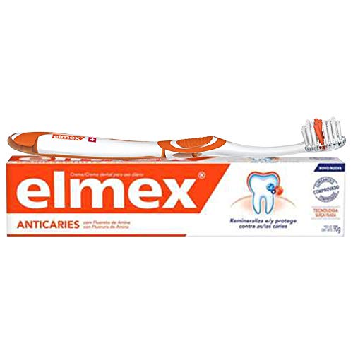 Kit Creme Dental + Escova Elmex 90g