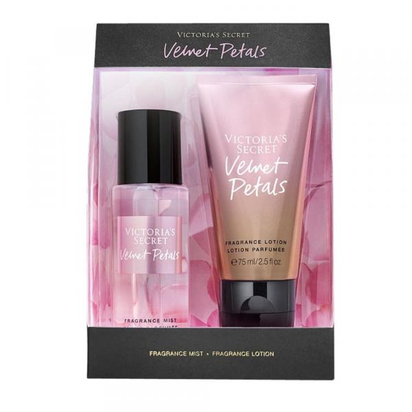Kit Creme Hidratante + Body Splash Victoria's Secret Velvet Petals Importado Original