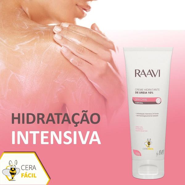 Creme Hidratante de Ureia 10% 220g Raavi + Brinde
