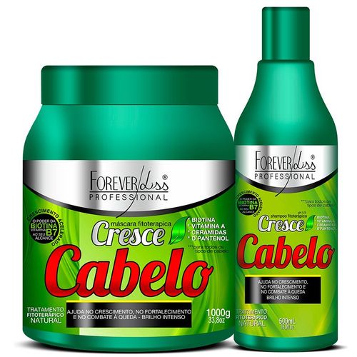 Kit Cresce Cabelo Profissional Forever Liss