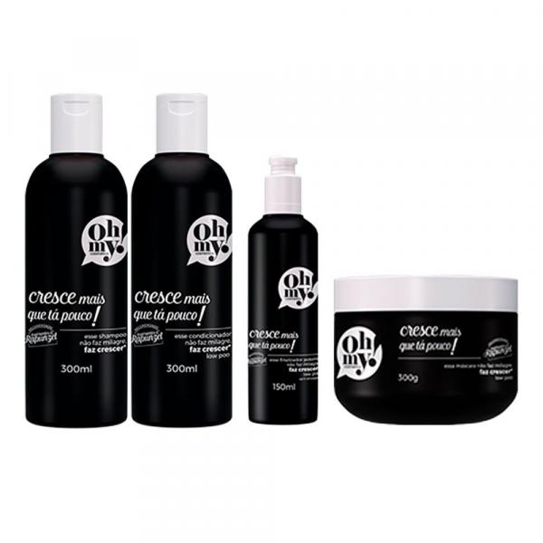 Kit Cresce Mais que Ta Pouco Oh My Cosmetic 300 Ml