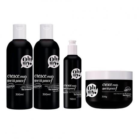 Kit Cresce Mais Que Ta Pouco Oh My Cosmetic Cabelos - Home Care