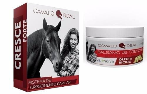 Kit Crescimento Cavalo Real (shamp + Cond + Balsamo) - Vita Seiva