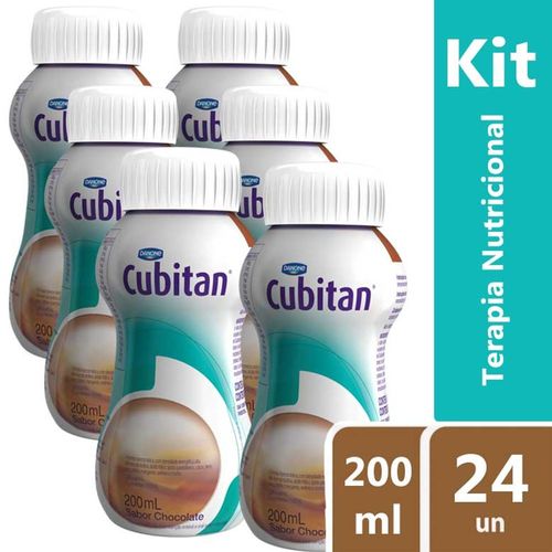 Kit Cubitan Chocolate 24 Unidades de 200ml Vencimento 10/2019