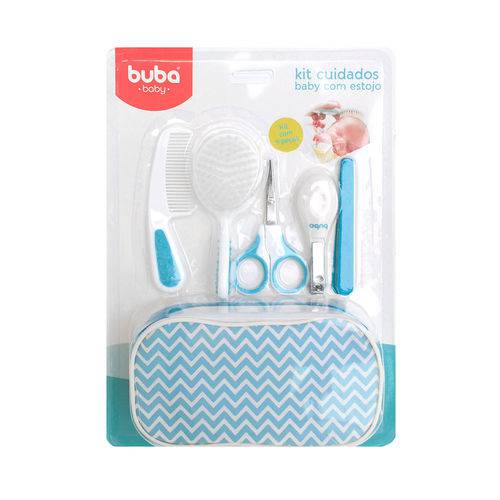 Kit Cuidados Baby com Estojo Azul - Buba