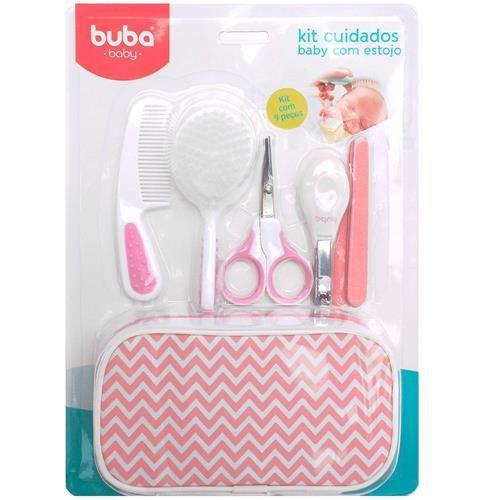 Kit Cuidados Baby com Necessaire Rosa 7286 - Buba