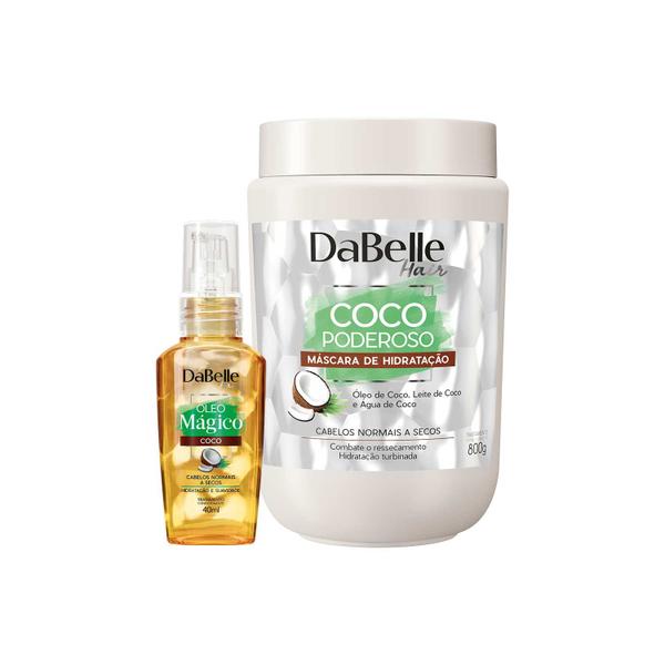 Kit DaBelle Hair Coco Poderoso e Mágico Duo (2 Produtos)