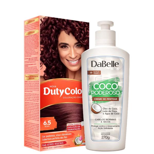 Kit DaBelle Hair DutyColor Coco Acaju (2 Produtos)