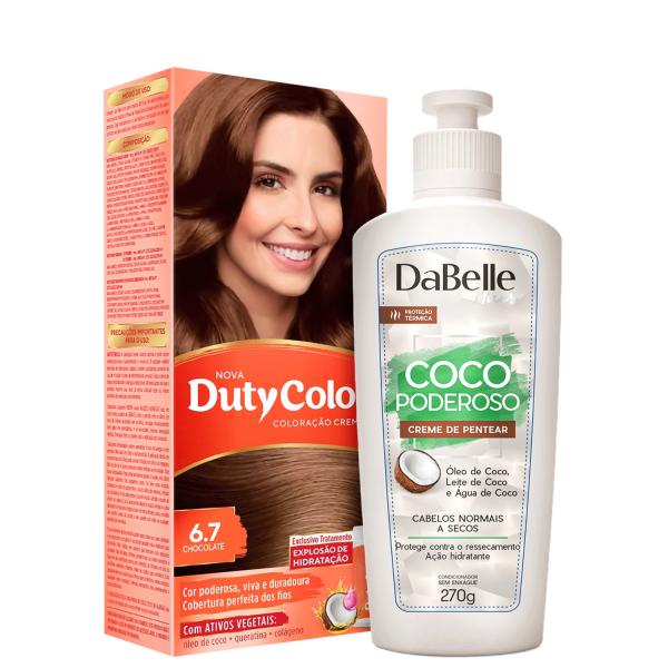 Kit DaBelle Hair DutyColor Coco Chocolate (2 Produtos)