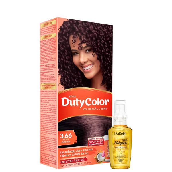 Kit DaBelle Hair DutyColor Mágico Acaju Púrpura (2 Produtos)