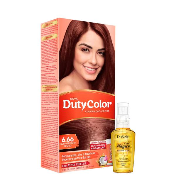 Kit DaBelle Hair DutyColor Mágico Vermelho Intenso (2 Produtos)