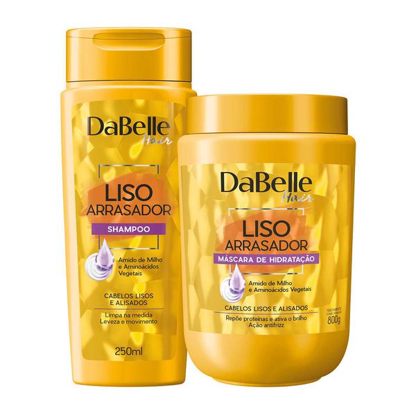 Kit DaBelle Hair Liso Arrasador Duo Diário (2 Produtos)