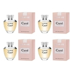 Kit De 4 Perfumes Feminino Cuté La Rive - 100 Ml