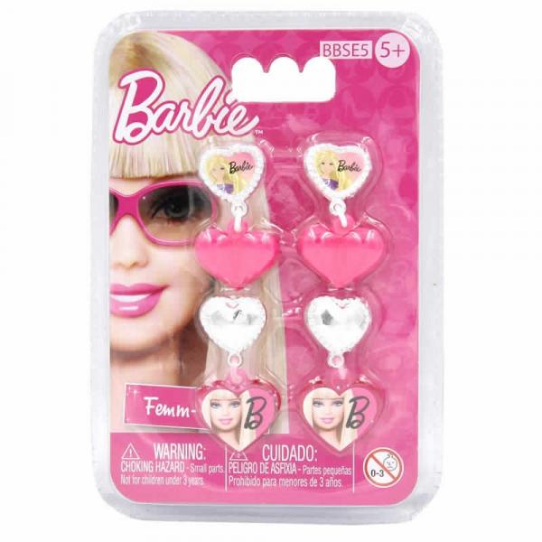 Kit de Acessórios Barbie Intek com 2 Brincos
