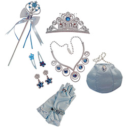 Kit de Acessórios Disney Cinderela Grande Azul