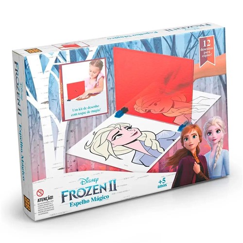 Kit de Atividades Espelho MÃ¡gico Frozen 2 - Grow - Multicolorido - Dafiti