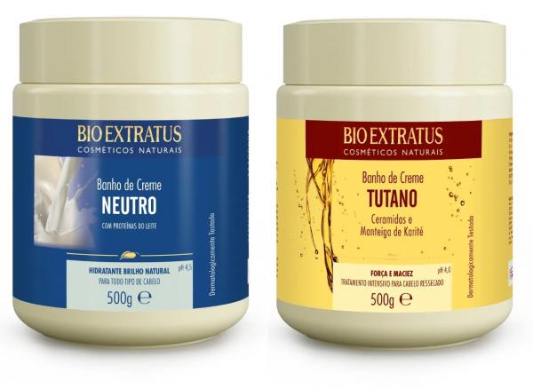 Kit de Banhos de Creme Bio Extratus 2 X 500g Tutano Neutro