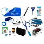 Kit de Enfermagem Super Luxo com Aparelho de Pressão Premium