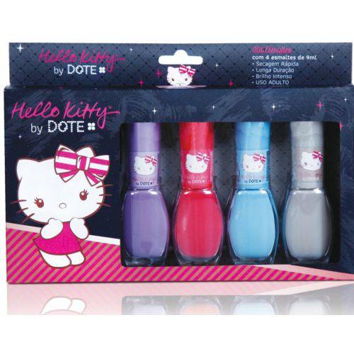 Kit de Esmaltes Hello Kitty By Dote - Alegria