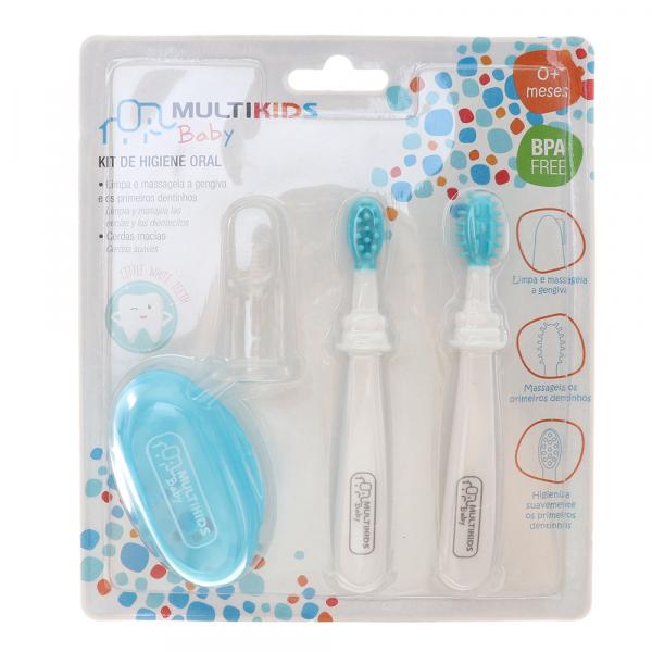 Kit de Higiene Oral Azul - Multikids