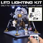 Kit de iluminação com luz LED SOMENTE para 10266 Apollo 11 Moon Landing Bin Lighting Bricks Toys
