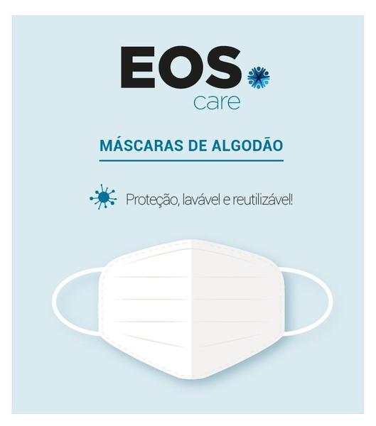 Kit de Máscara Protetora Facial Algodão Reutilizável 10 Unidades - Eos