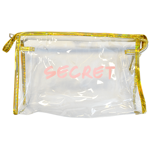 Kit de Necessaires Transparentes Secret