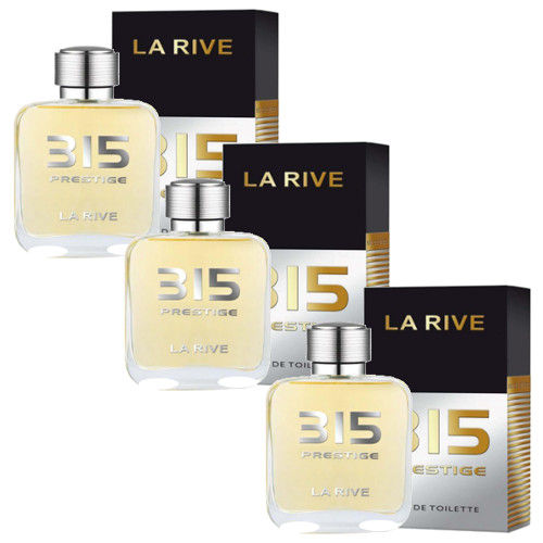 Kit de 3 Perfumes 315 Prestige La Rive Masculino