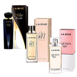 Kit de 3 Perfumes La Rive Feminino Miss Dream+queen+in Woman