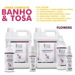 Kit De Produtos Completo Para Banho E Tosa - Professional Groomer Flowers - Sweet Friend (10%off)