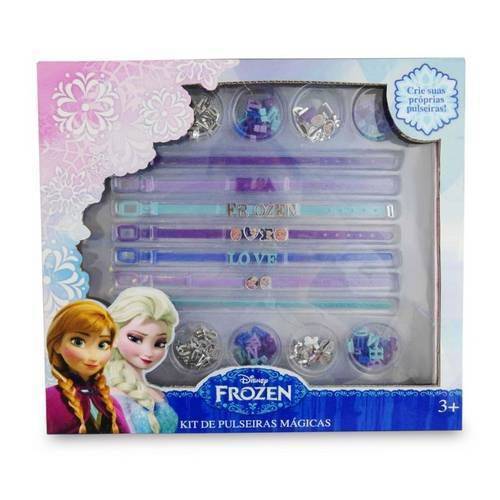 Kit de Pulseiras Mágicas Frozen - Toyng