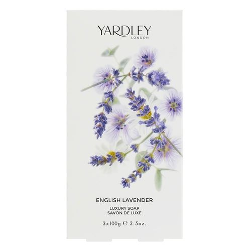 Kit de Sabonetes Yardley London English Lavander Luxury